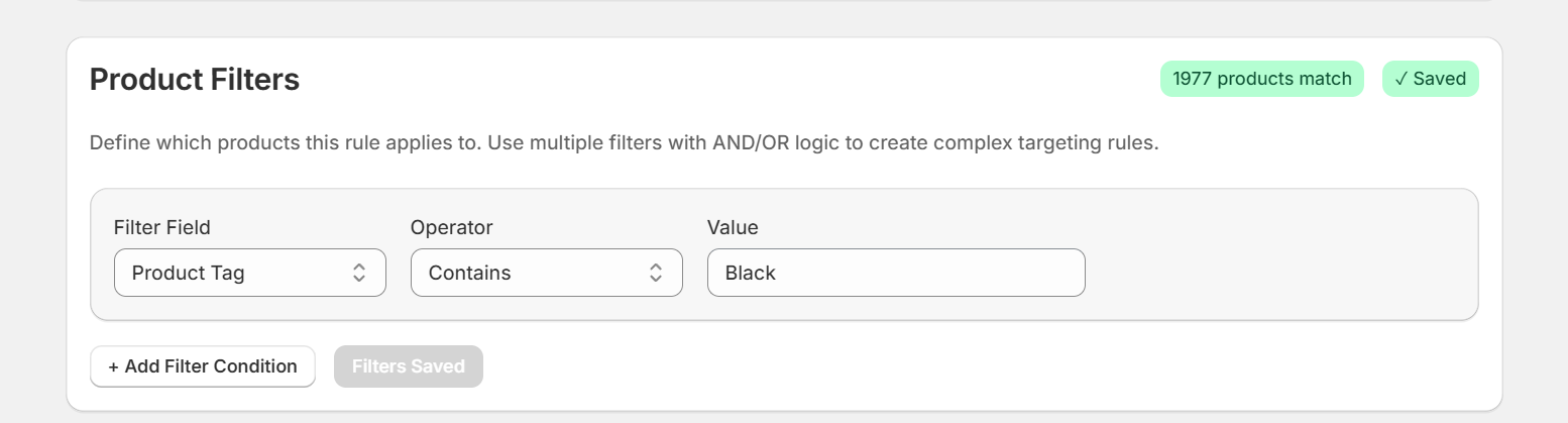 Create Dynamic Pricing Rule
